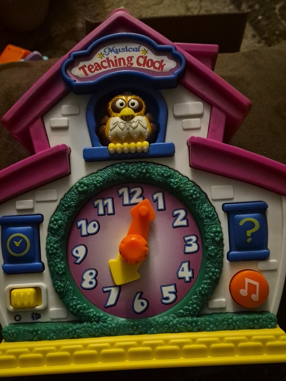 Bright Beginnings Musical Teaching Clock